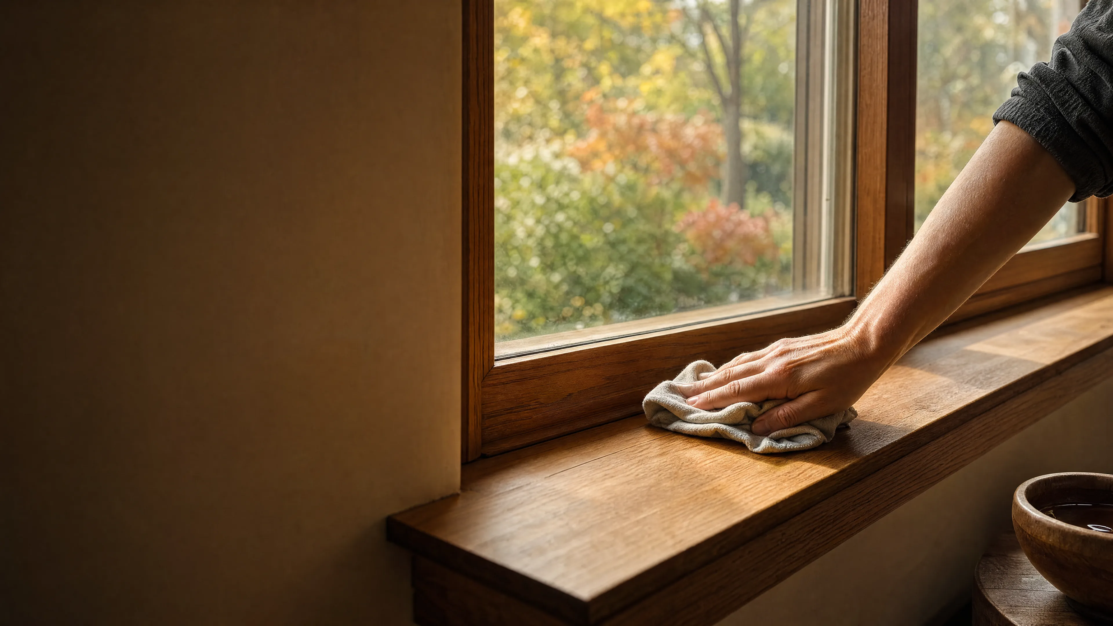 Long-term care of a lived-in Kiso home.